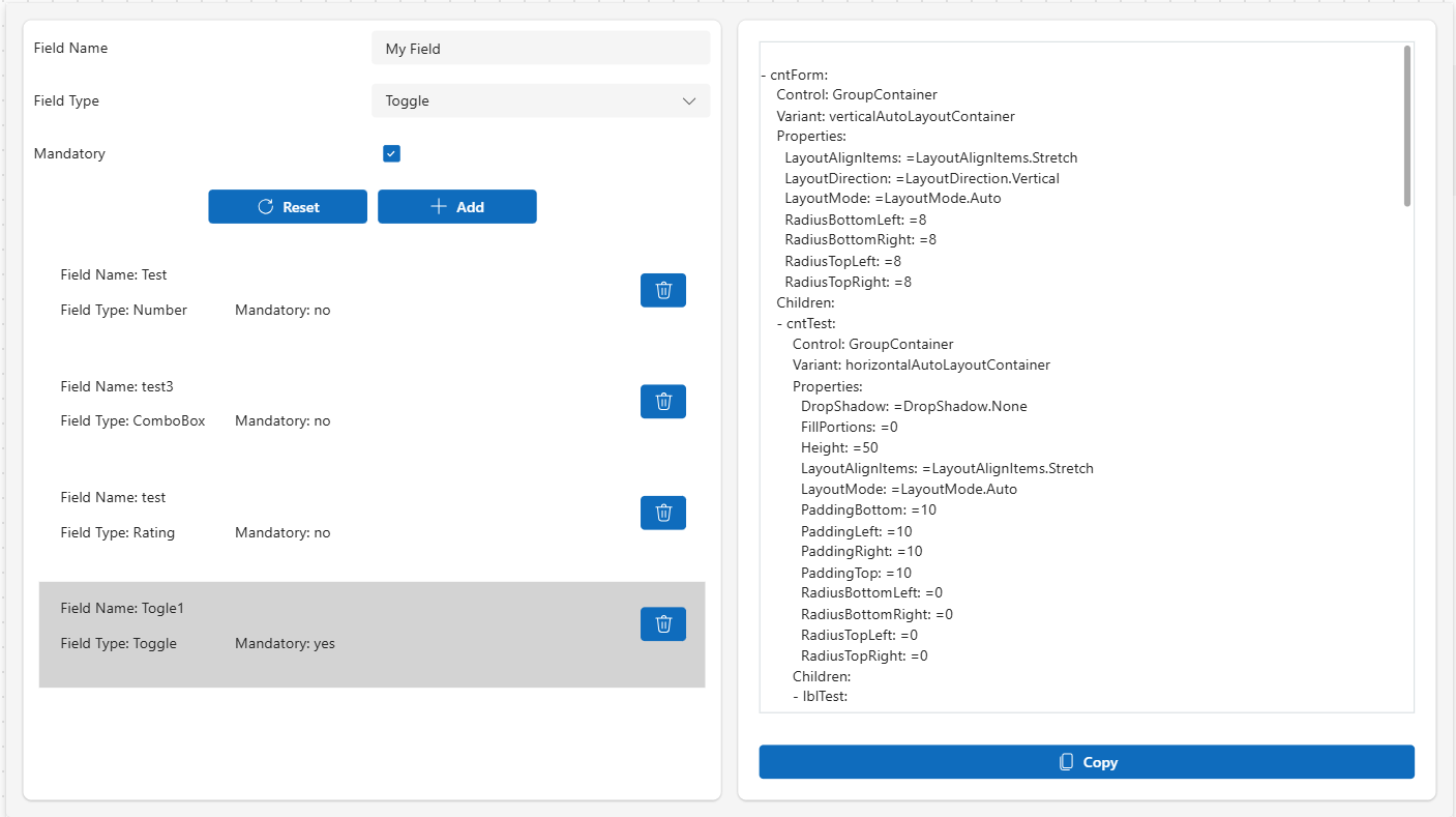 Form Generator